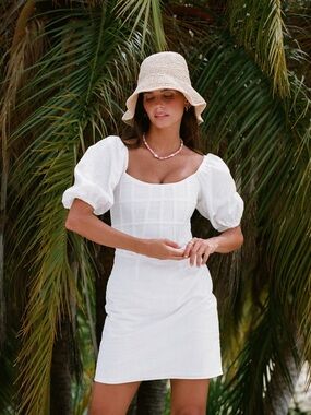 Like New Sabo Skirt Ocean Lattice Dress - Never Worn!